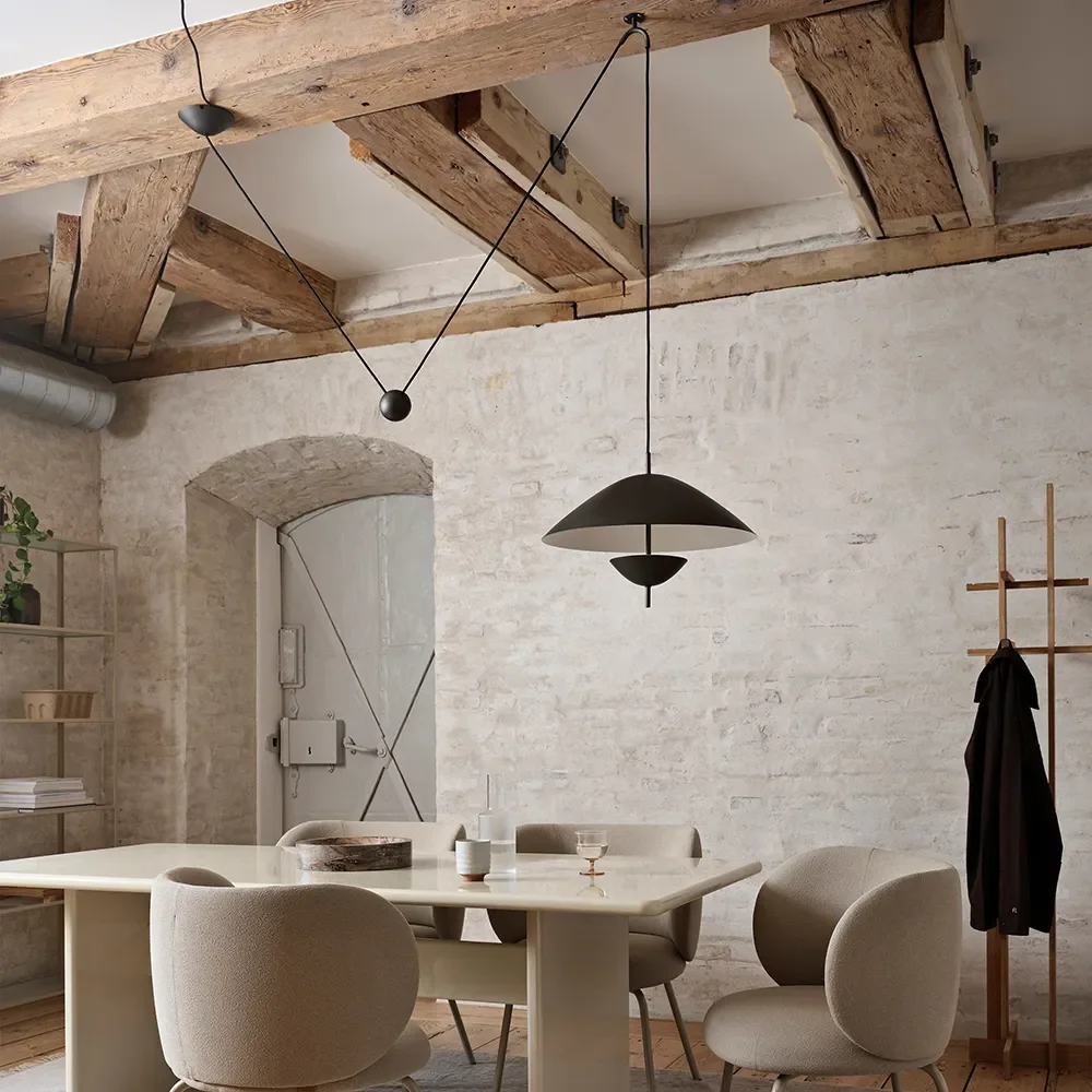 Lod Pendant Blackened Iron