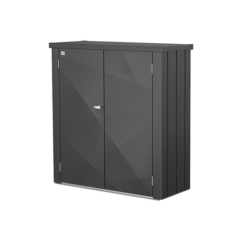 Romeo terrace cabinet M X-Design metallic dark grey