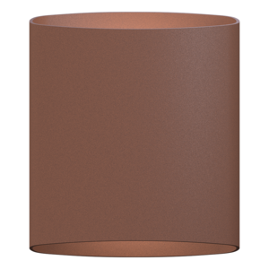 Sinne wall light IP44 rust structure LED