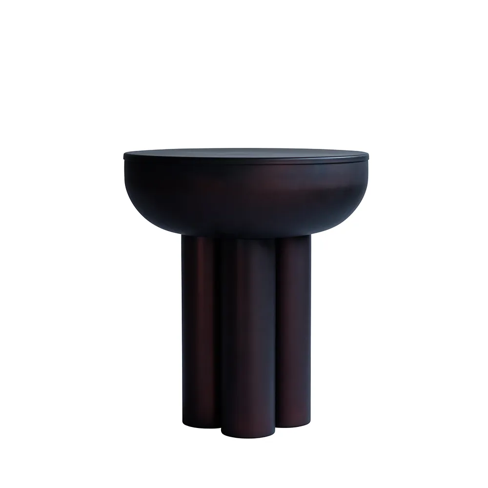 101 Copenhagen Crown Table, Tall - Burned Black | Buy from Hulténs