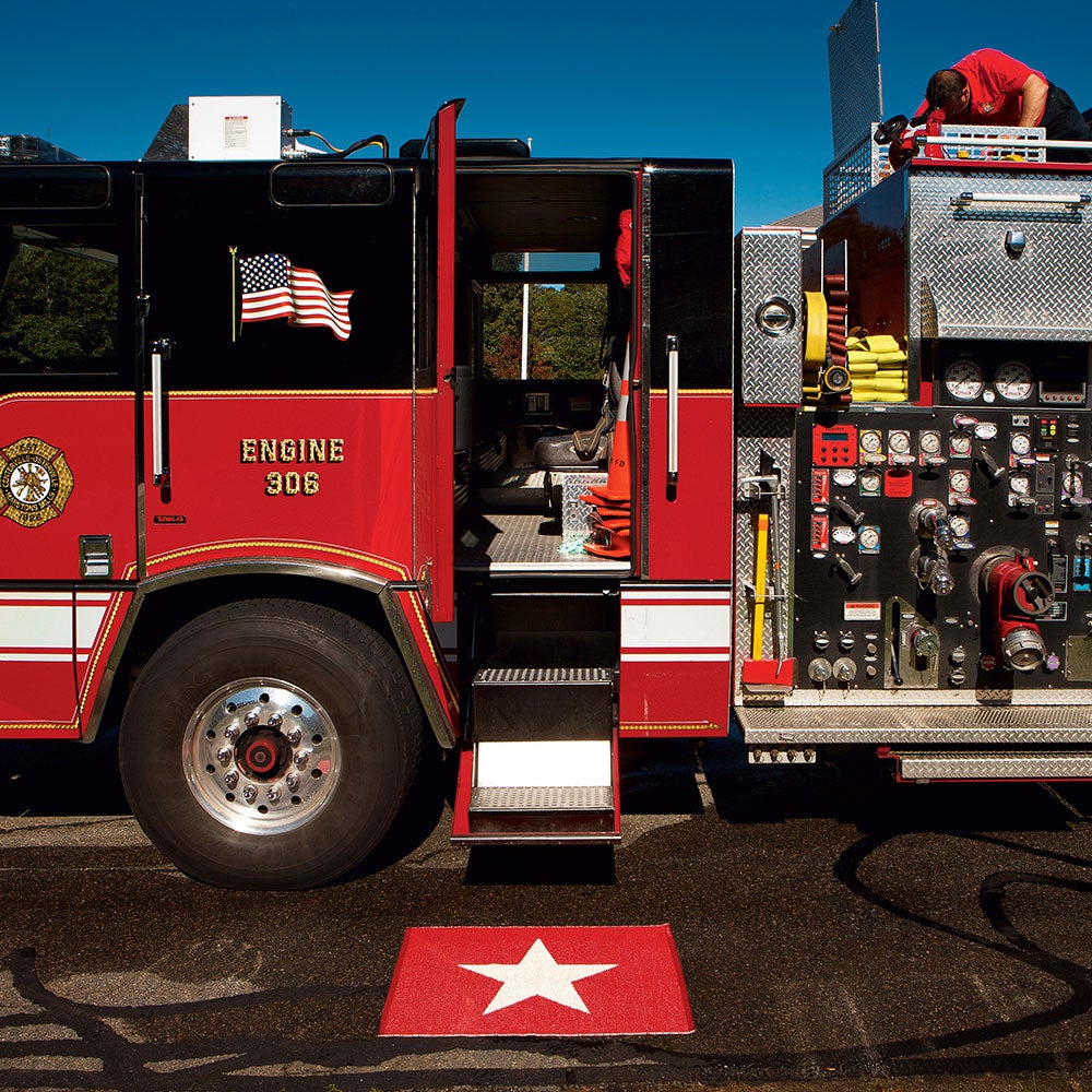 Viggo Carpet 70x350 cm one red / vanilla