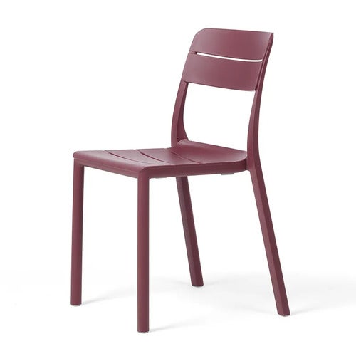 Cassia dining chair Borgogna 
