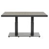Scale coffee table 85x140 cm anthracite / Dark Brownish Ceramic