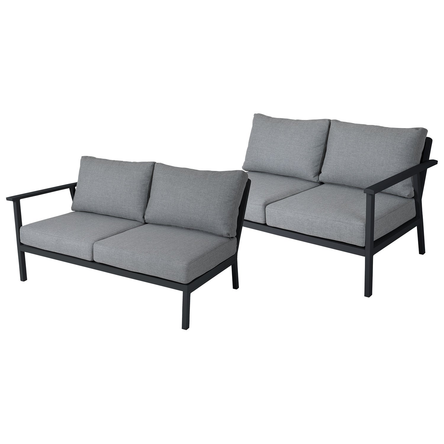 Samvaro right+left end 2-seater anthracite