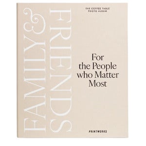 Photo Album - Family and Friends, Beige