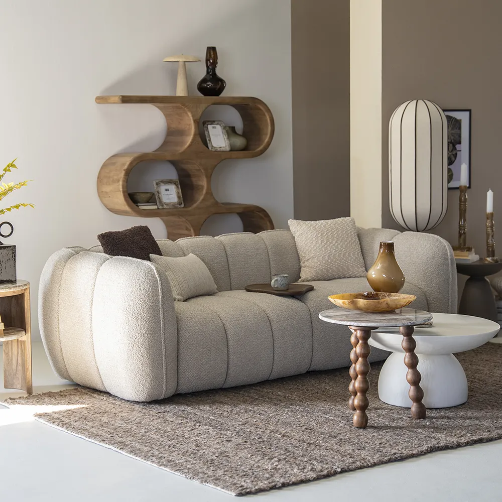 Rug Nami 190x290 cm Brown