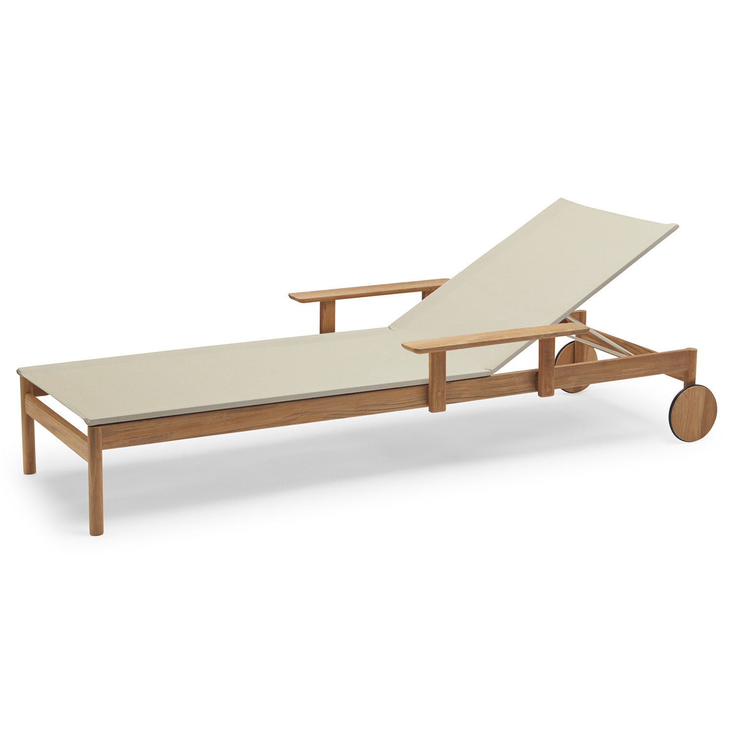 Pelagus Sunbed Armrest Teak