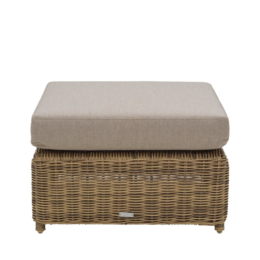 Glendon ottoman  Rustic / Beige