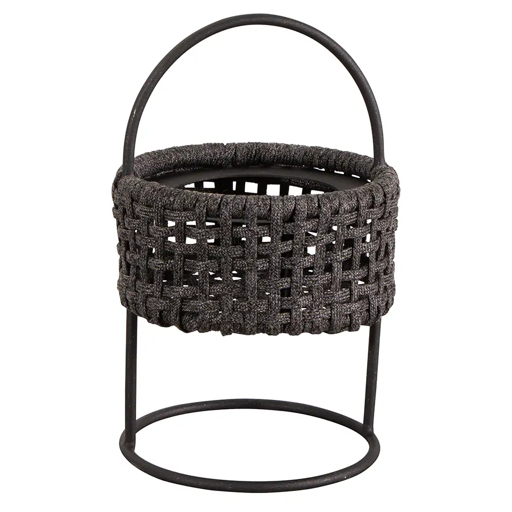 Illusion lamp Dark Grey, Soft Rope