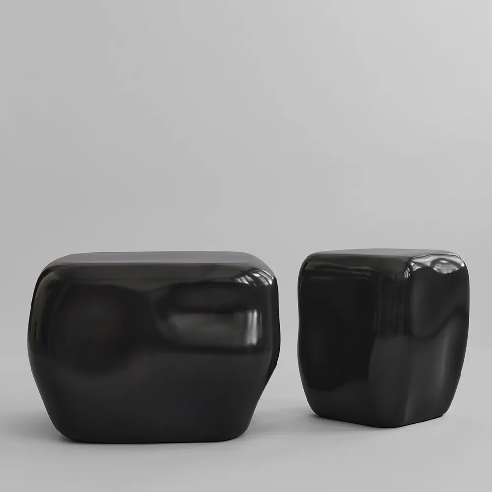 Ishi Coffee Table, Medio - High Glaze Coffee