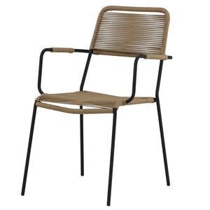 Lindos Armchair Latte 2-pack