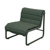 Al Dente lounge chair Weave Dark green