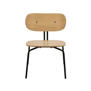 Curious Lounge Chair Oak/Black