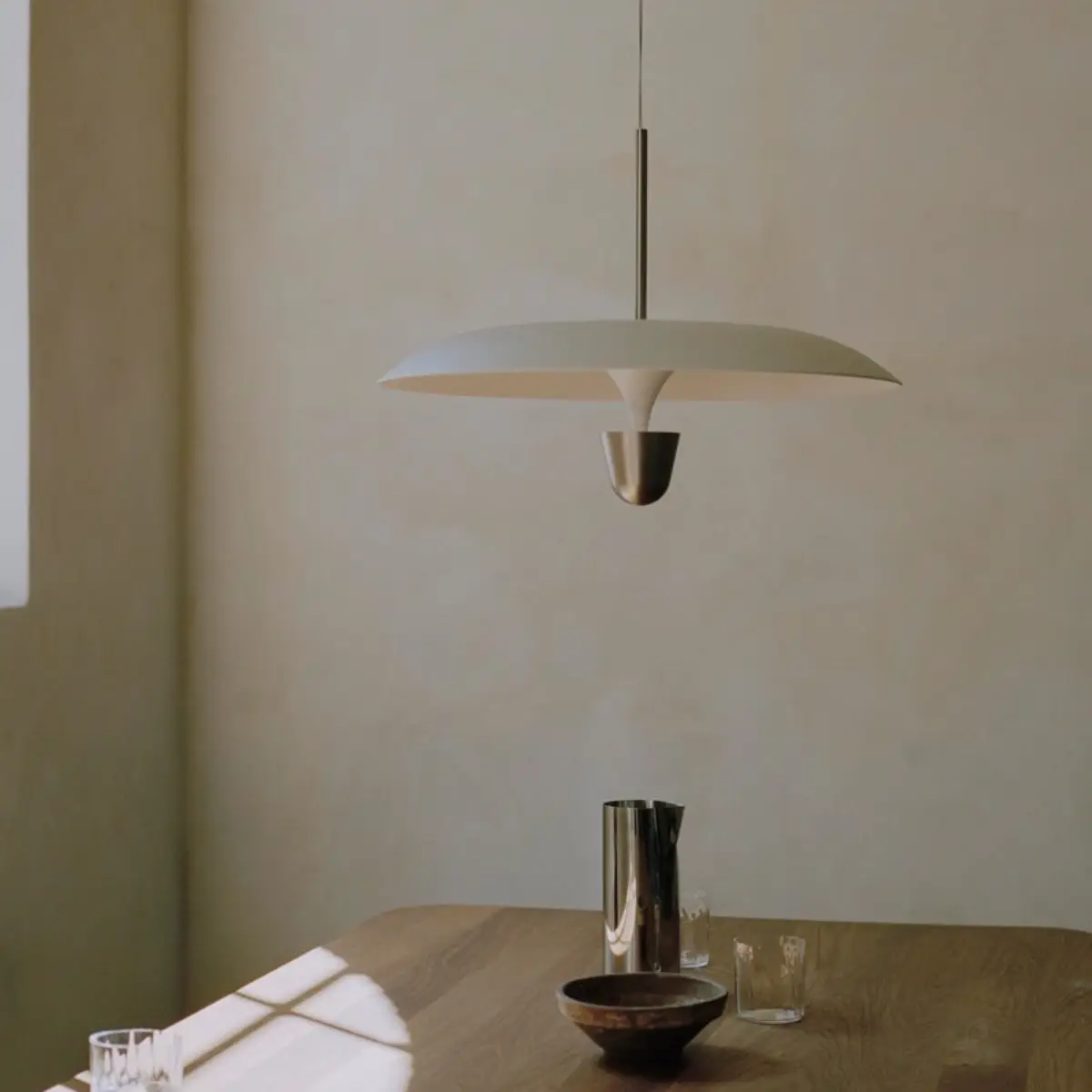 Kantarell Pendant Lamp Ø55 Nickel Plated