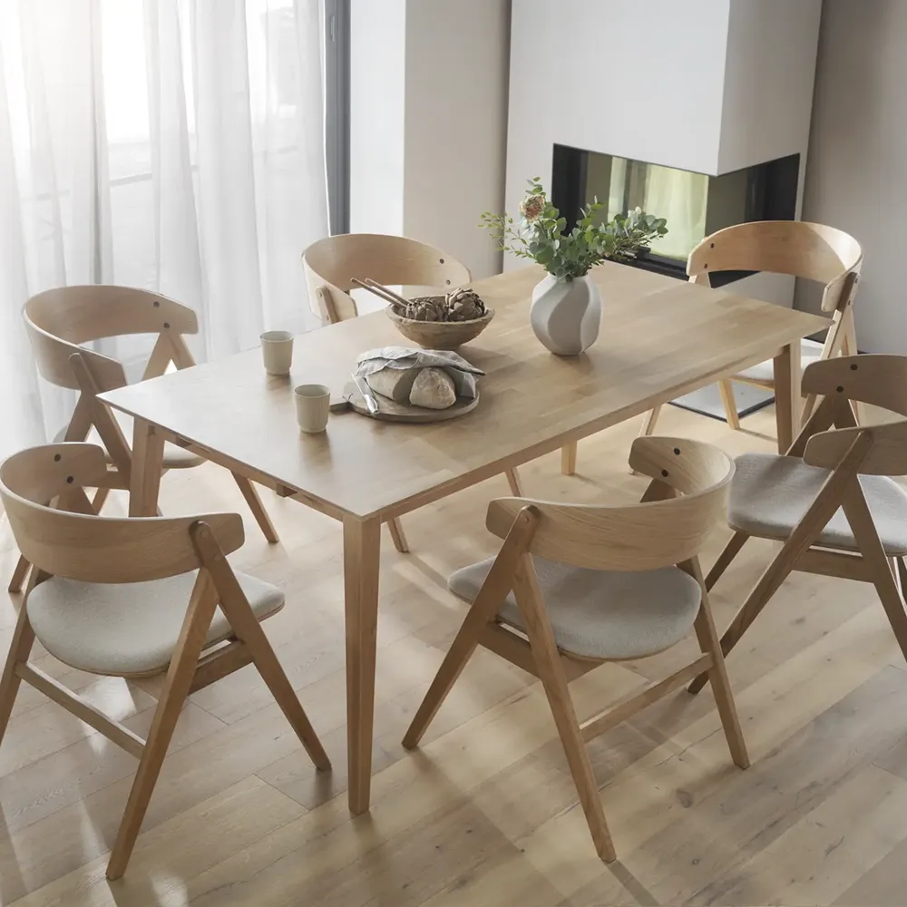 Filippa dining table 180x90 cm oak