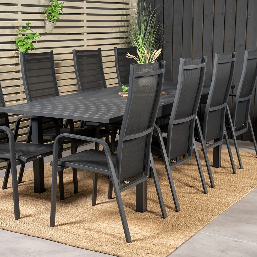 Copacabana Positioning Chair Black 2-pack