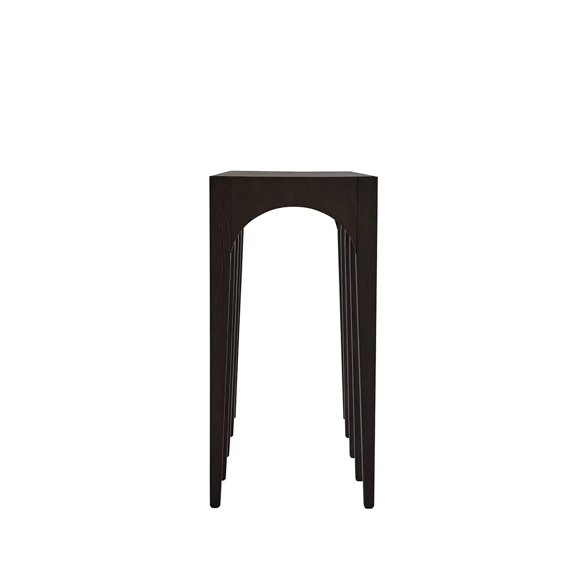 Bow Console, Big - Coffee Black Oak