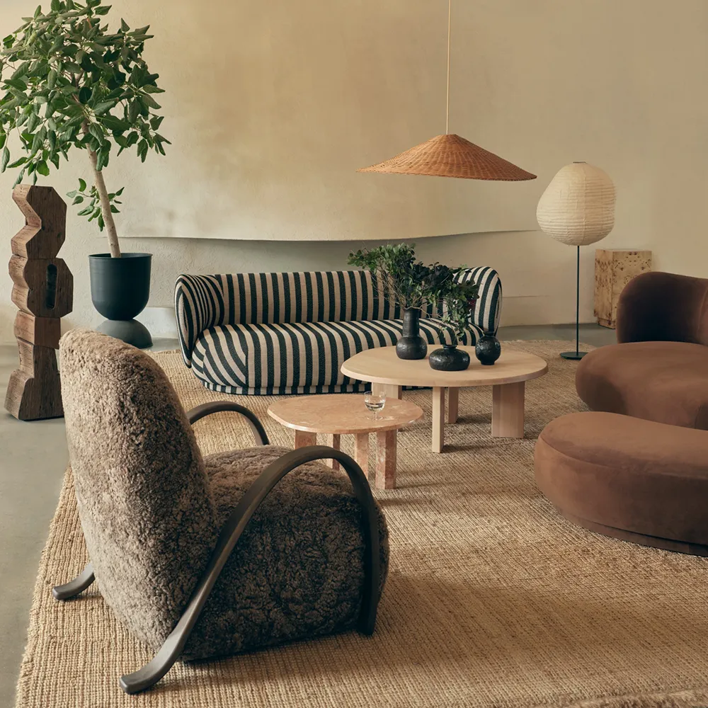 Tarn Coffee Table - White Oiled Beech