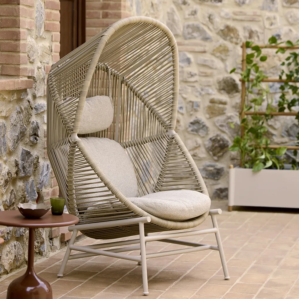 Hive hanging chair Sand Weave