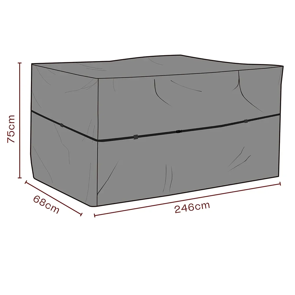 Furniture cover outdoor kitchen 246x68x75 cm Premium