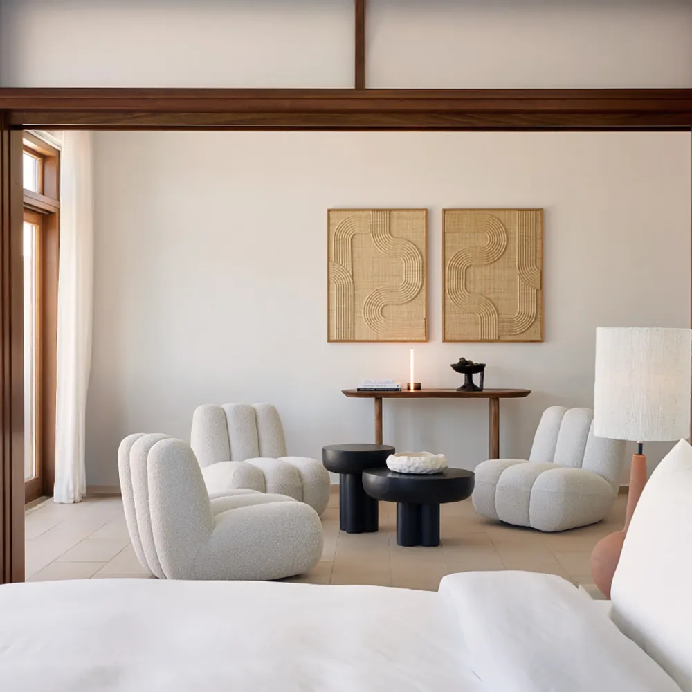 Toe Armchair - Off White