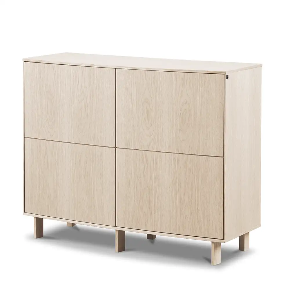 SM412 Sideboard White lacquered Oak