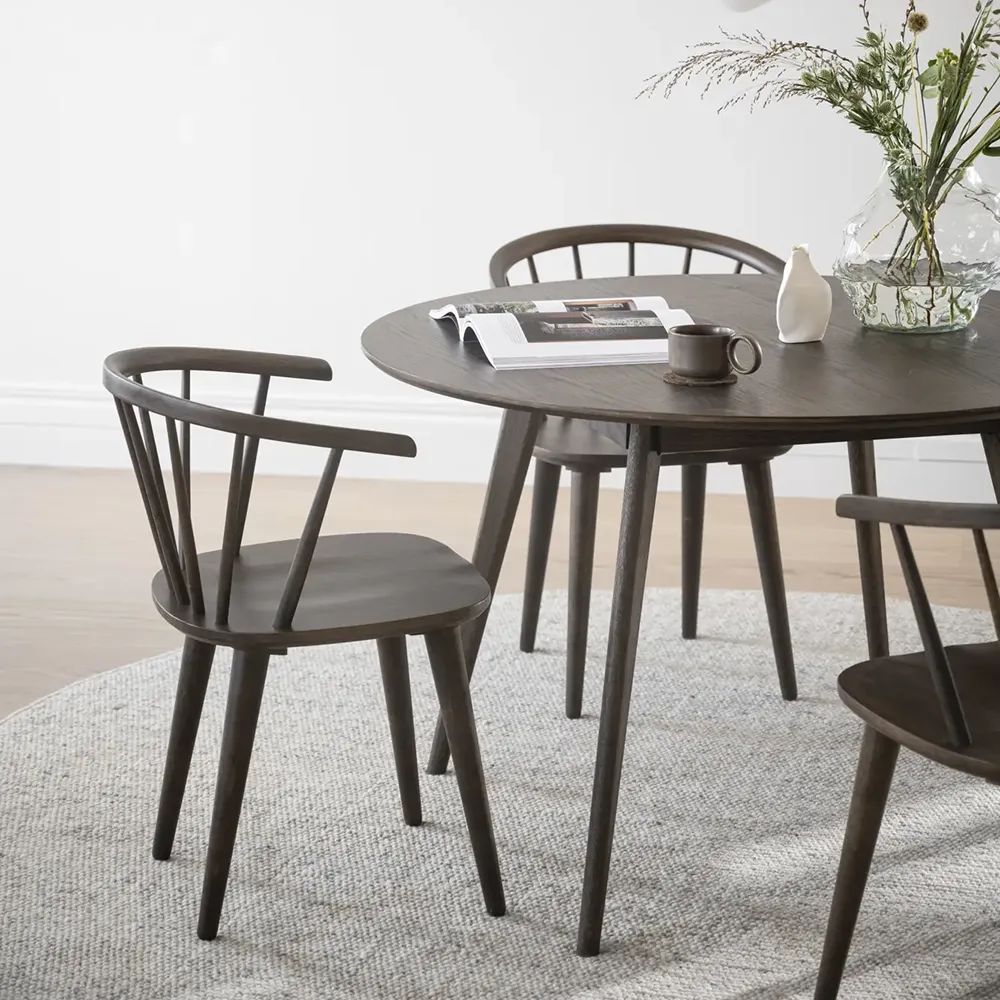 Carmen dining chair brown