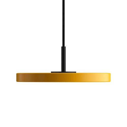 Asteria Micro Lamp Ø15 cm Saffron Yellow/black
