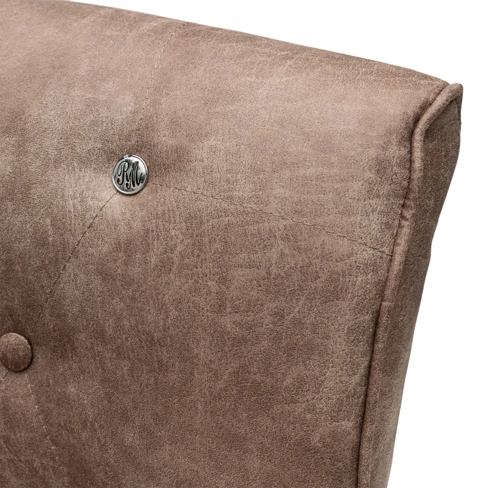  La Scala dining chair with armrests - camel