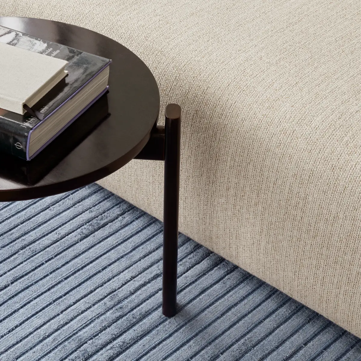 Houkime Carpet 170 x 240 cm - Midnight blue