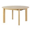 Comfort Circle Dining table with extension Oak