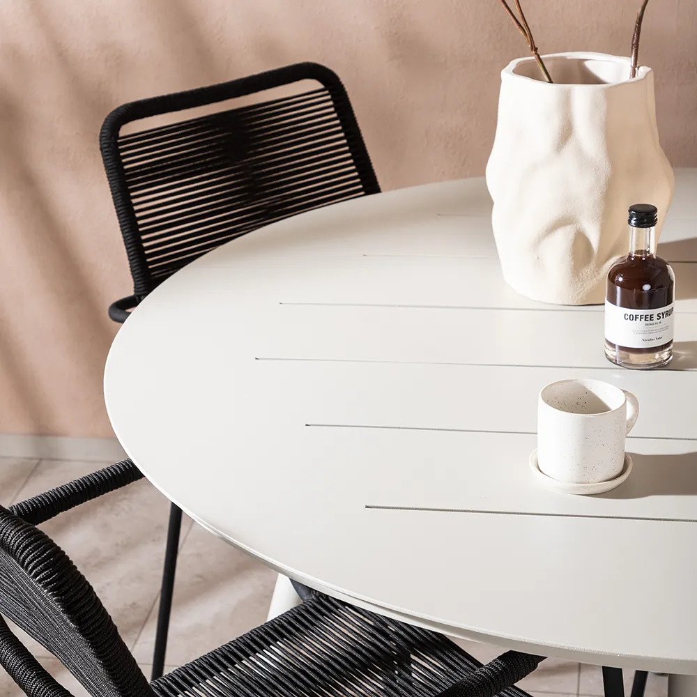 Lina Dining table Ø120 cm Beige