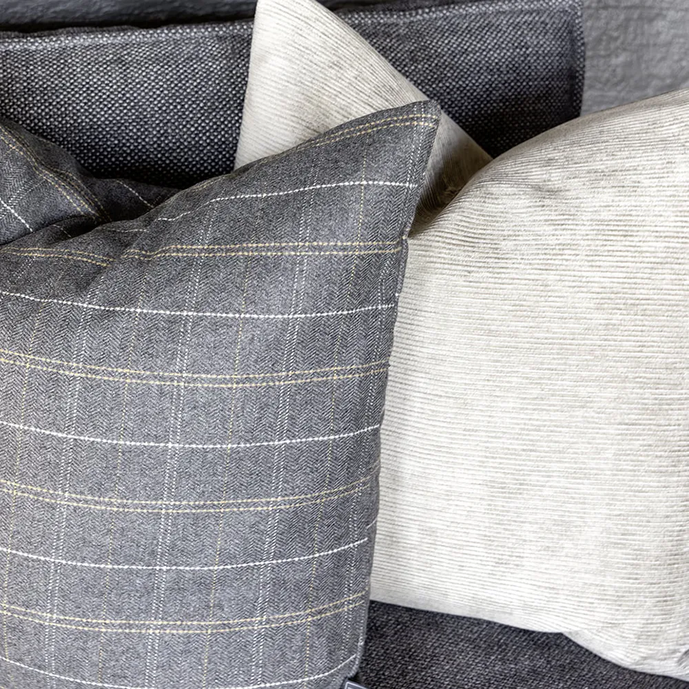 Edinburgh Graphite cushion cover 50x50 cm