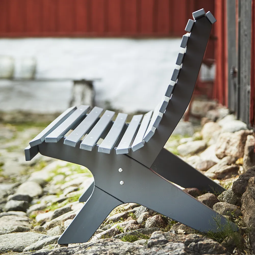 Lund sofa steel grey pine 