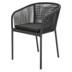 Delta chair    Anthracite / Slate Rope / Teddy Black