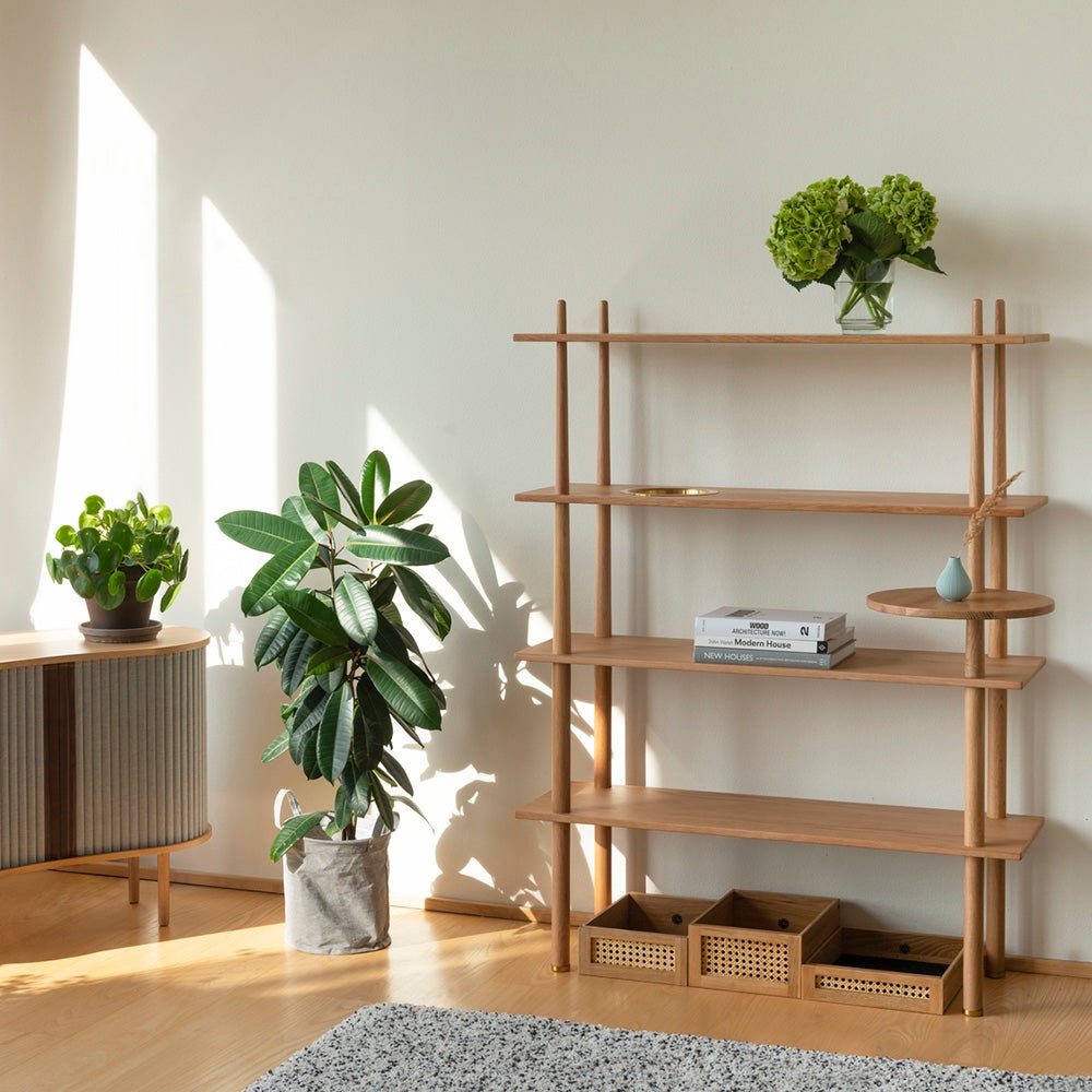 Stories Bookcase Oak