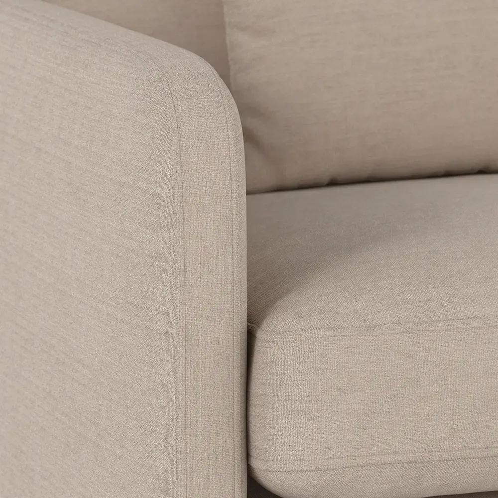 Peyton sofa 3-seater fabric Ursula beige