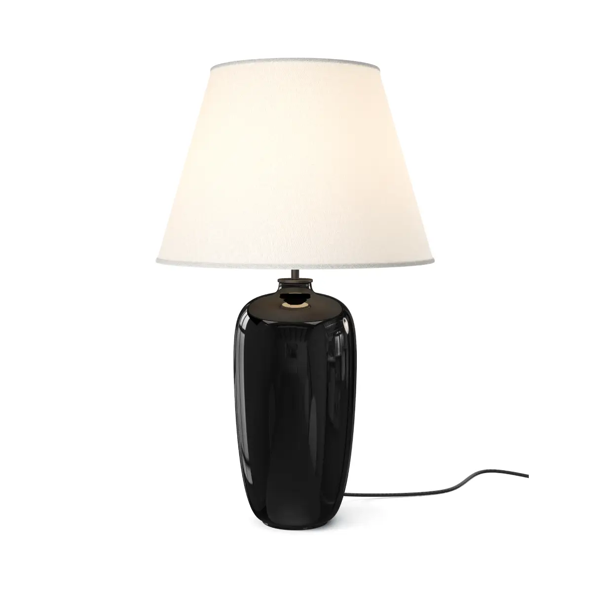 Torso Table Lamp Black -H57 cm