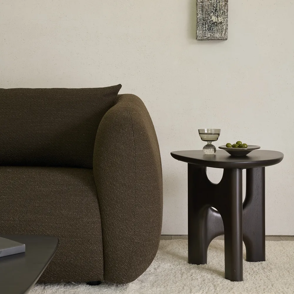 Side Table Flow Rose Brown