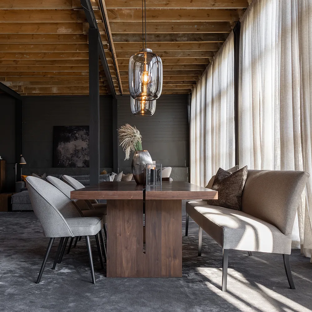 Gstaadt dining sofa 160 cm, Rave liver