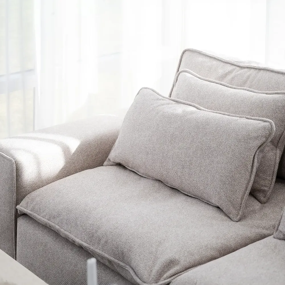 Rawlins 3-seater sofa fabric Bobby beige