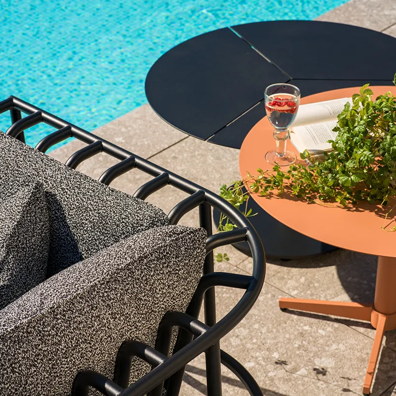 Collier corner piece Black / Teddy ant