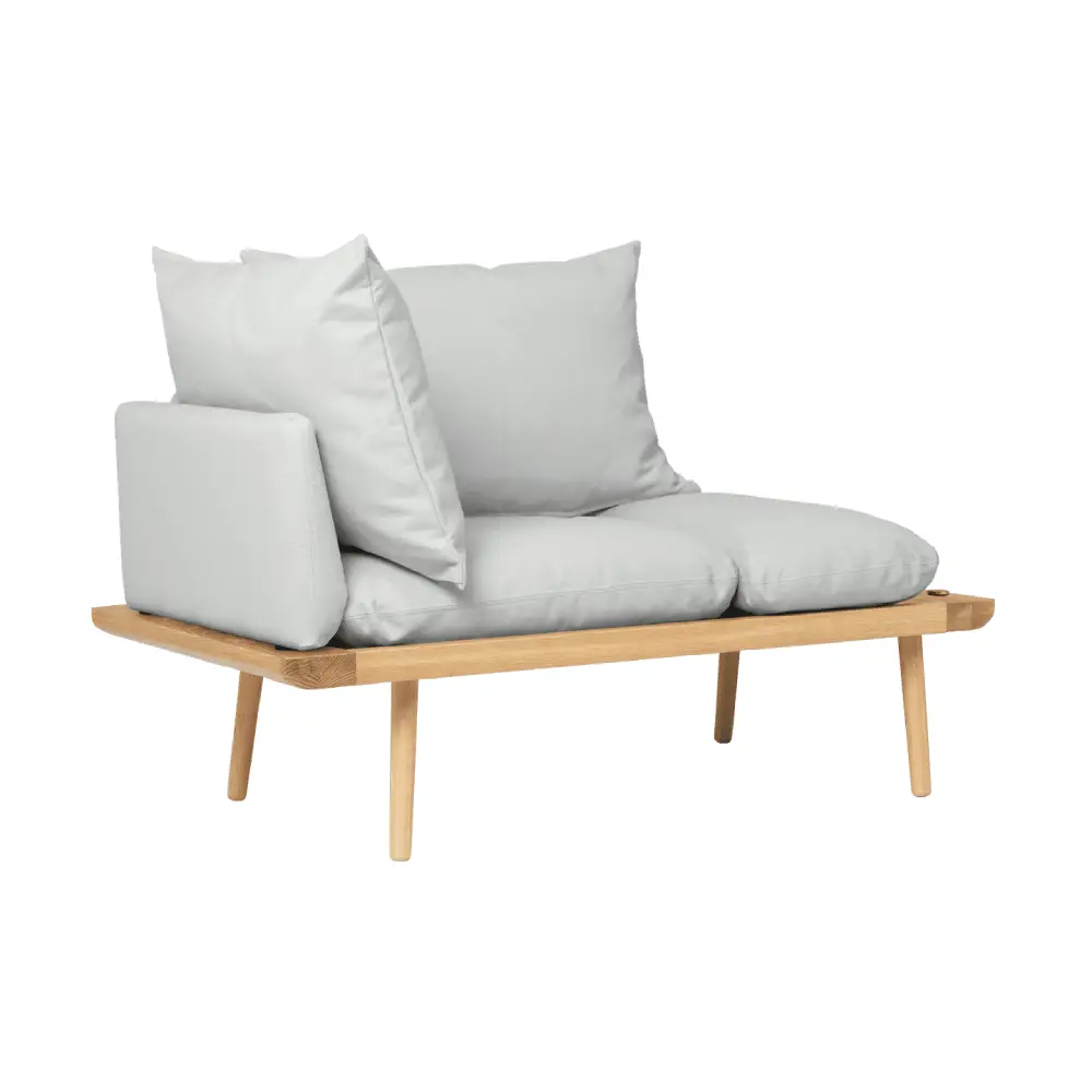 Lounge Around 1.5-seater sofa Oak/Sterling