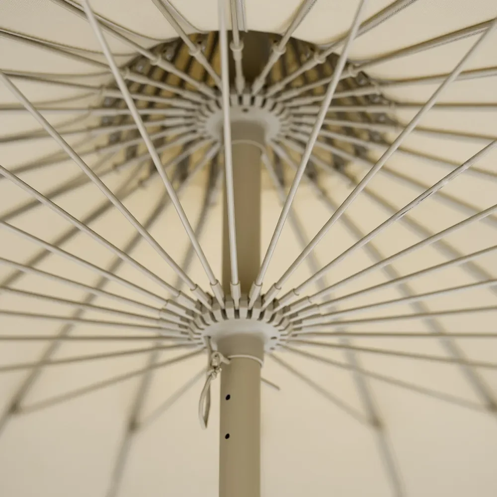 Parasol Ø240 cm Beige