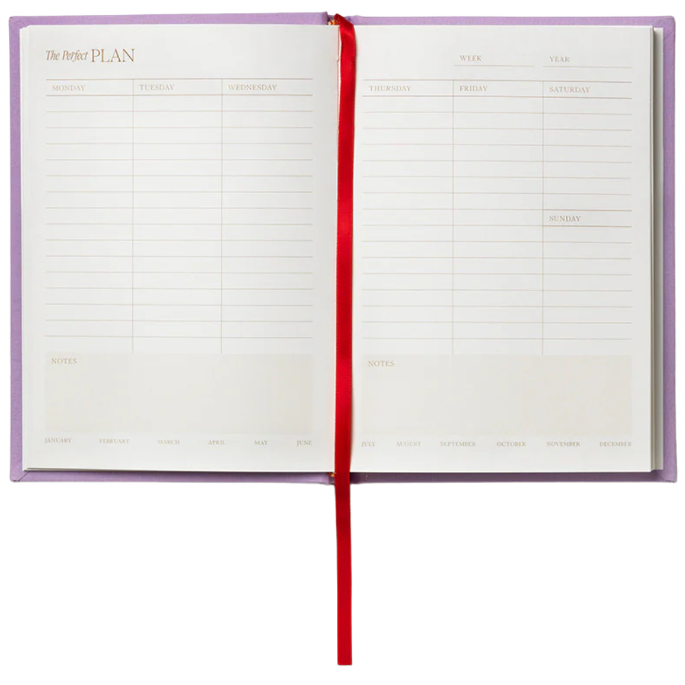 Weekly Planner - The Perfect Plan, Violet