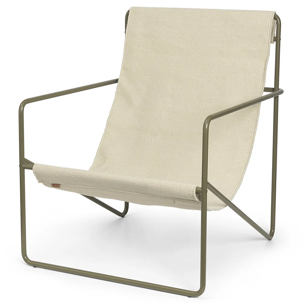 Desert Lounge Chair Olive/Cloud
