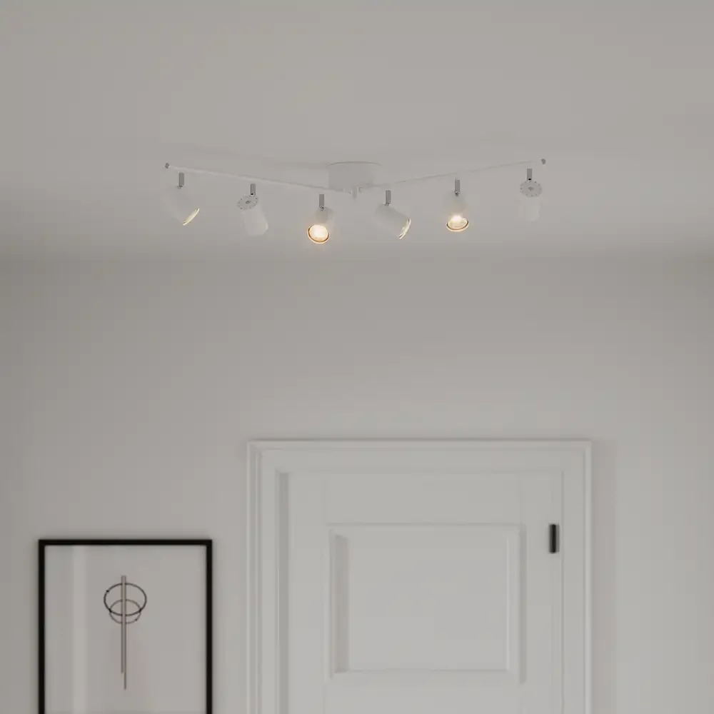 Correct ceiling spotlight 6-low White