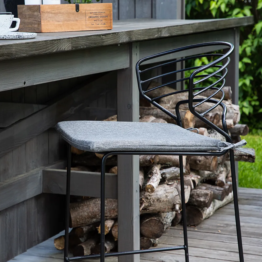 Milano Barstool black 4-pack