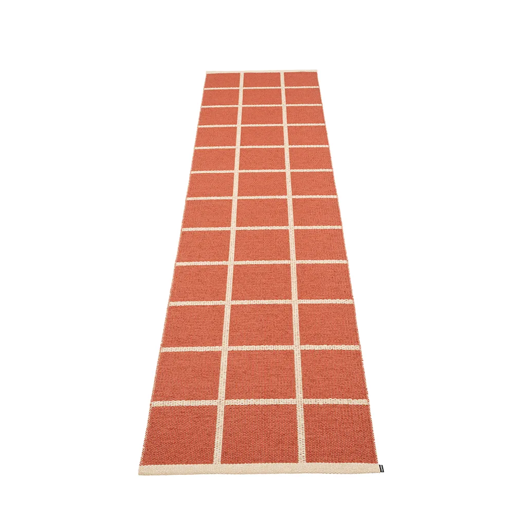 Woven Rug Criss Brick 70x300 cm