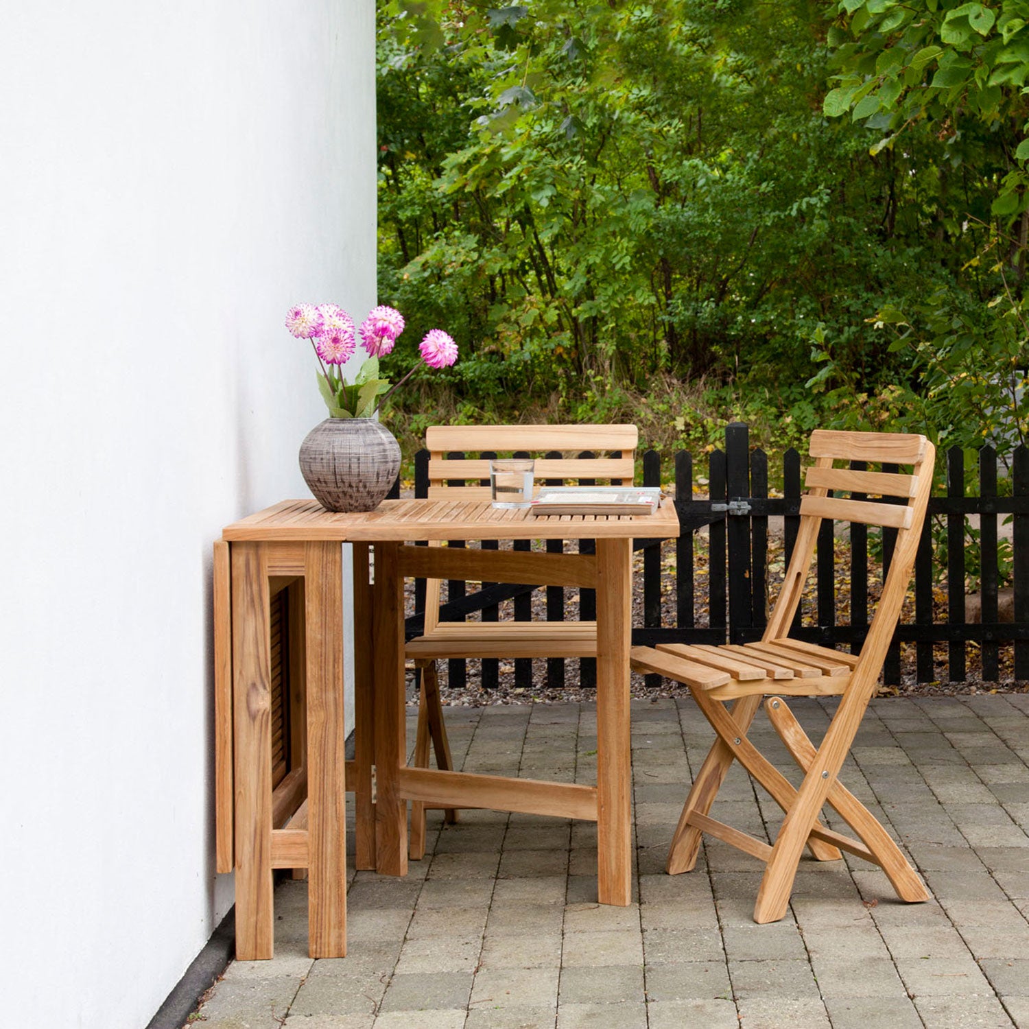 Clarish folding chair teak